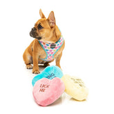 Candy Hearts 3 Pack Dog Toy